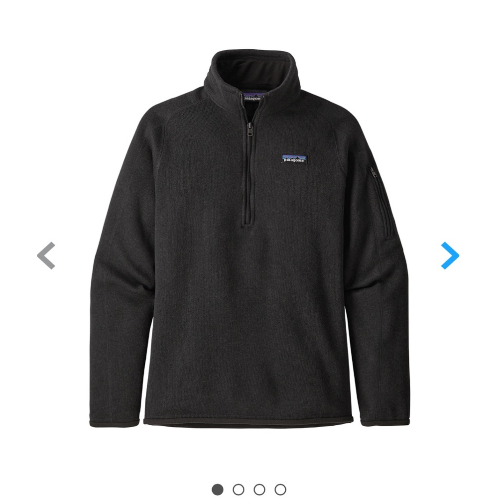 Patagonia better sweater 1/4 zip womens EUC